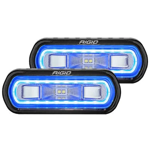 Rigid 53121 SR-L Series Wide Drive Multicolor Rectangle LED Lights Pair Kit Set - Bild 1 von 8