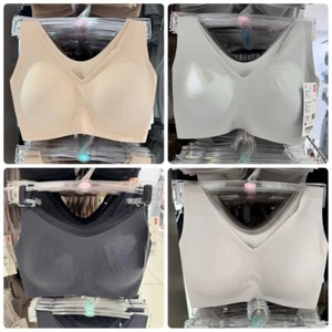 UNIQLO Wireless Bra Ultra Relax AIRism XS-3XL 4Color WOMEN From Japan New - Picture 1 of 8