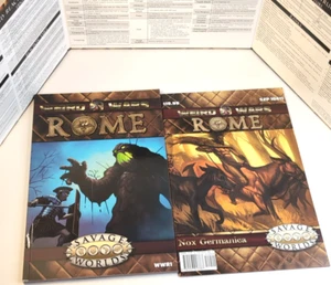 WEIRD WARS: ROME RPG Bundle - MONDI SELVAGGI - Include schermo GM e Nox Germanica - Foto 1 di 8