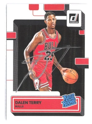 2022-23 Panini Donruss - Dalen Terry #218 Rookie RC Auto Autograph SIGNED IP - Image 1 of 2