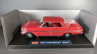 1/18 Chevrolet Nova 1963 CHEVROLET NOVA Diecast el Car - Immagine 1 di 4