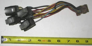 1969 - 1971 ? Ford Thunderbird Power Window Gang 4 Switch D1SZ-14529-A Untest 71 - Picture 1 of 7