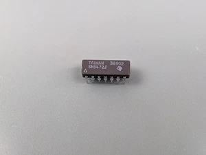 (10) SN5472 ICs, AND-Gated J-K M-S Flip-Flop (MIL SN7472) TI, NOS - Picture 1 of 2