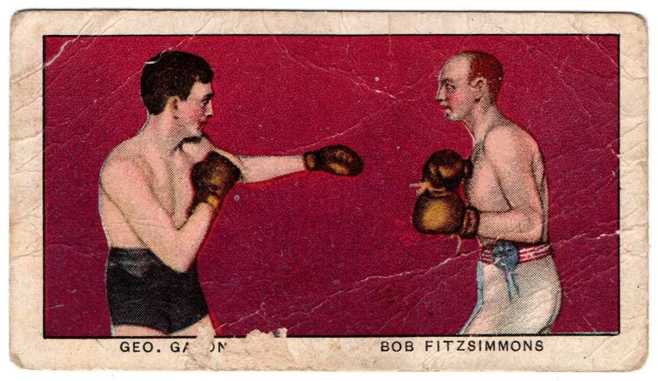 1910 E80 "44 SCRAPPERS" George Gardiner and Bob Fitzsimmons - Image 1 of 2