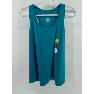 Camiseta sin mangas TEK GEAR 1X Essential Gear espalda deportiva sin mangas verde azulado para mujer - Imagen 1 de 4