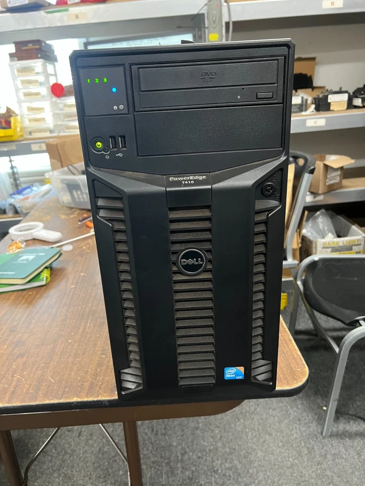 Dell PowerEdge T410 Intel Xeon E5607, 2,26 16 ГБ RAM без жесткого диска без ОС - Изображение 1 из 4