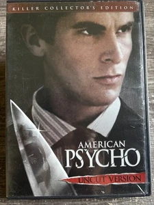 American Psycho - Uncut Version (DVD, 2005, Widescreen) - A6 - Picture 1 of 3