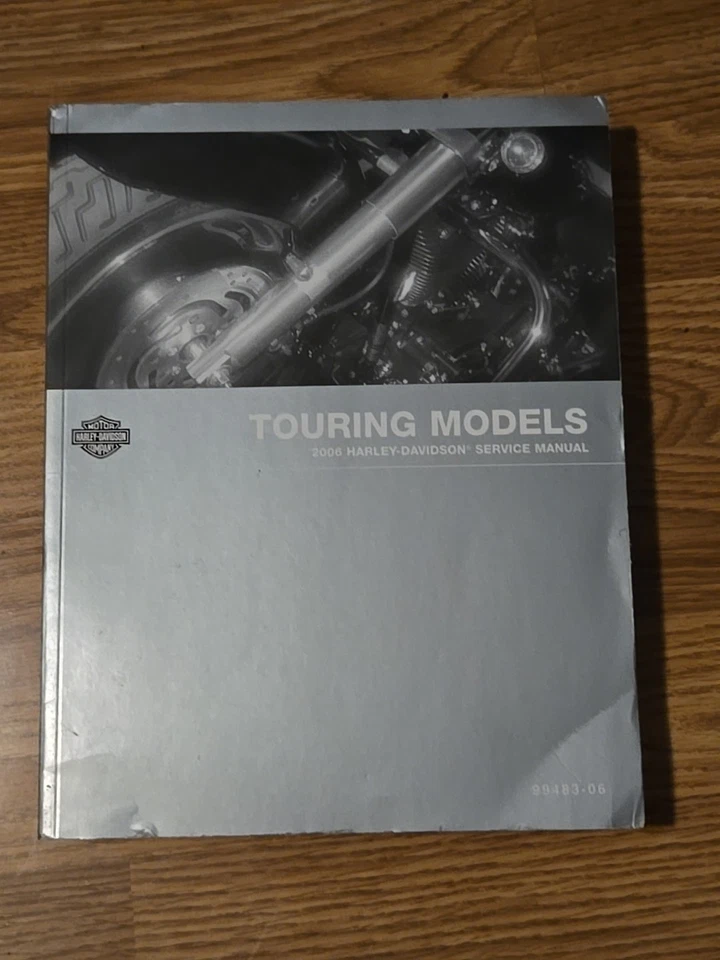 Harley Davidson Official Factory 2006 Touring Models Manual de Servicio 99483-06 Foto 1 de 2