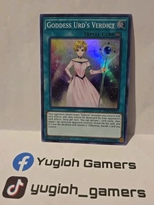 YUGIOH VERDETTO DELLA DEA URD SUPER SHVA LUCE GIOCATA 1° EDIZIONE - Foto 1 di 1