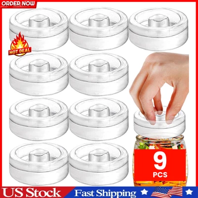 9 Pack Fermentation Glass Weights with Easy Grip Handle, Fermentation Weights... - Image 1 of 4