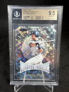 BGS 9.5 1999 Fleer Ultra Diamond Producers Derek Jeter Acetate Insert #10 GEM - Picture 1 of 4