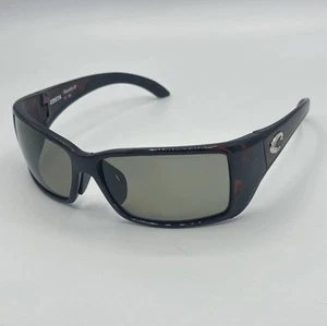 Costa Del Mar Blackfin Tortoise Brown Grey Lens Sunglasses 62-17 (Authentic) - Picture 1 of 8