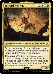 MTG Edward Kenway 53 Mythic Assassin's Creed - Bild 1 von 1