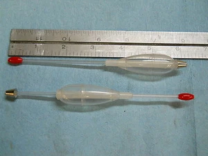 2 NEW PLASTIC CASTING SLIP BOBBERS/FLOATS HIGH WIND CONDITIONS BF-5 - Picture 1 of 4