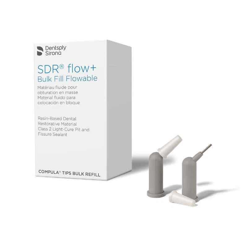 Dentsply Sirona 61C103P SureFil SDR Flow+ .25 Gm Compula Tips Universal 50/Pk