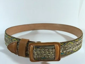 ¡NUEVO! Cinturón Mexicano Para Hombre Cuero Genuino Talla 38 Hecho a Mano En México ¡Nuevo! - Imagen 1 de 12