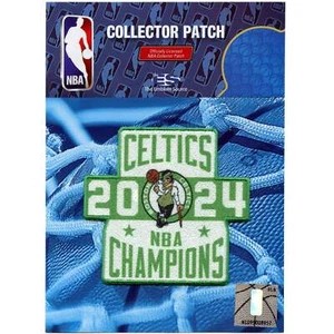 2024 NBA Finals Champions Boston Celtics Stacking Sublimated Patch Bügelbild - Bild 1 von 3