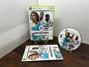 Microsoft Xbox 360 Live FIFA Soccer 09 Video Game w/Manual Resurfaced - Picture 1 of 2