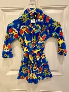 Boys Pokemon Plush Robe Size XS 4 Excellent Condition - Picture 1 of 6