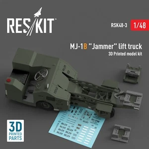 Kit modelo impreso en 3D de carretilla elevadora de emisión 1:48 ResKit RSK48-0003 MJ-1B - Imagen 1 de 2