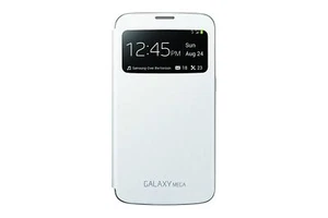 Samsung Galaxy Mega 6.3 S-View Flip Cover White - Picture 1 of 2