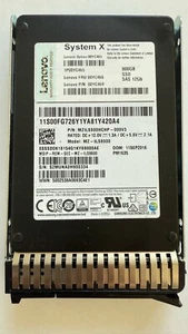 Lot of 10 01YC466 Lenovo IBM 800GB 12Gbs 2.5" SAS SSD Samsung PM1635 100% - Afbeelding 1 van 3