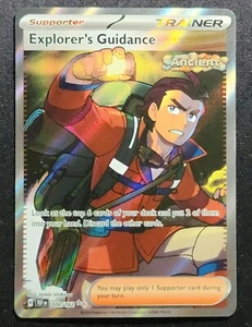 Temporal Forces - Explorer's Guidance 200/162 Ultra Rare Trainer Pokemon Card - Picture 1 of 2