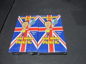 MARK MASON REAL WORLD MAGIC VOL 1-2 VHS KASSETTEN NEU VERSIEGELT - Bild 1 von 3