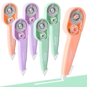 6 Pcs Whiteout Correction Tapes Aesthetic White Out Tape for Instant Correcti... - Picture 1 of 7