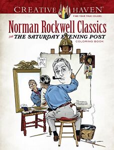 Dover Publications-Norman Rockwell's Classiques Coloriage Livre