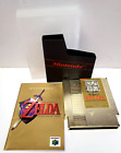 The Legend of Zelda (Nintendo NES, 1987) Cart Manual, Tested, Working, Free Ship