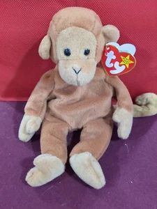 Ty Beanie Baby Bongo the Monkey style 4067 DOB 8-17-95 - Picture 1 of 3
