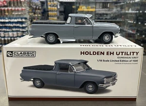 371128 HOLDEN EH UTILITY UTE GUNDAGAI GREY 1:18 SCALE DIE CAST MODEL CAR - Picture 1 of 13