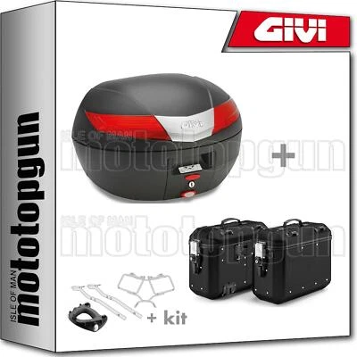 GIVI CASE V40N + SUITCASES TREKKER DOLOMITES DLMK36B HONDA CB 500 X 2017 17 - Image 1 of 4