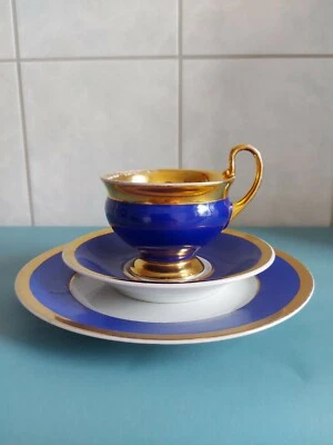 3 Teiliges Thomas Bavaria Gedeck - Gold - Art déco - bis 1939! - Bild 1 von 4