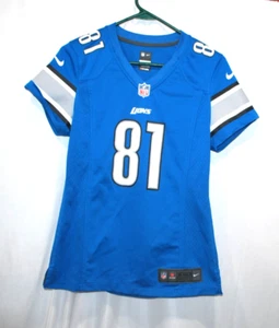 Nike On Field Detroit Lions Calvin Johnson #81 Football Jersey Youth Small. - Picture 1 of 10