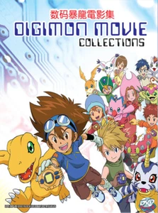 Anime DVD Digimon Movies Collection 14 in 1*English Subtitle* All Region - Foto 1 di 3