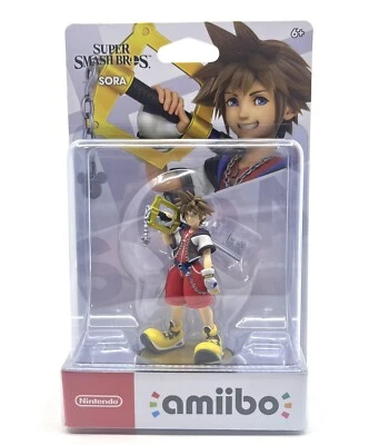 Nintendo Super Smash Bros. Figura Amiibo Ultimate Disney Kingdom Hearts Sora NUEVA Foto 1 de 4