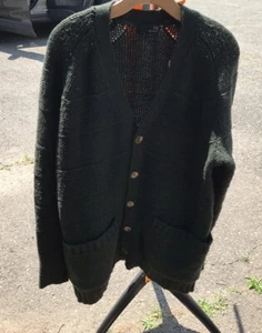 Cárdigan Undercover Uniqlo Talla L Mujer Verde Botón Cuello en V Preppy Largo - Imagen 1 de 11