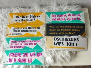 7 beliebte christliche Spruchaufkleber von Arno Backhaus - NEU - Bild 1 von 1