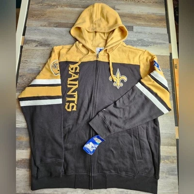 Starter NEW NFL Football New Orleans Saints Hoodie Size 3XL XXXL - Image 1 of 4