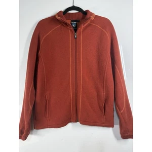 Kuhl Damen orange Full Zip Merinowolle Jacke Größe L - Mängel! - Bild 1 von 12