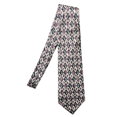 NUEVA (Deadstock) Corbata Pierre Cardin de Colección Toda Seda Paisley Estampada Foto 1 de 4