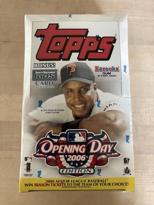 2006 Topps Baseball Opening Day Edition Factory Sealed Hobby Box - Image 1 of 2