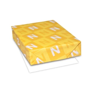 Neenah Capitol Bond 25% Cotton Paper, 8.5" x 11", 24 lb., White, 91 Brightness, - Picture 1 of 2
