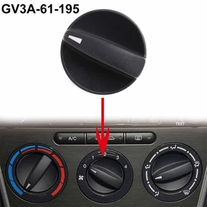 Quick and Easy Replacement Heater & AC Fan Speed Knob for Mazda6 2006 2008 - Picture 1 of 9
