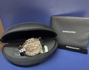 Nuovo!! Orologio Uomo XO Skeleton Intercontinental VoyagerQuartz Edizione Limitata - Foto 1 di 8