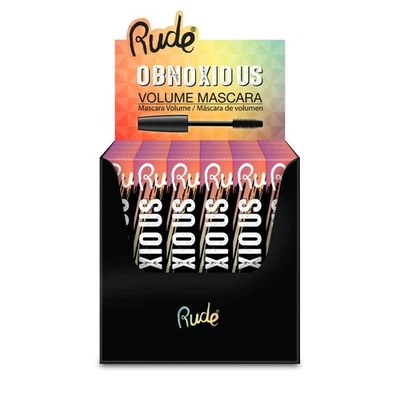 RUDE Obnoxious Volume Mascara Display Set, 24 Pieces - Image 1 of 3