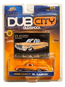 Chevy El Camino 1959 Jada Toys Dub City Old Skool naranja escala 1/64 serie 1 - Imagen 1 de 2