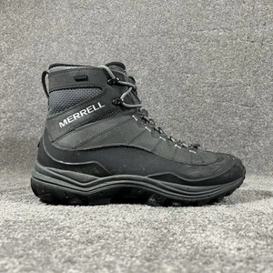 Merrell Thermo Chill J16461 Mens Sz 10.5 Black Insulated Waterproof Hiking Boots - Picture 1 of 11